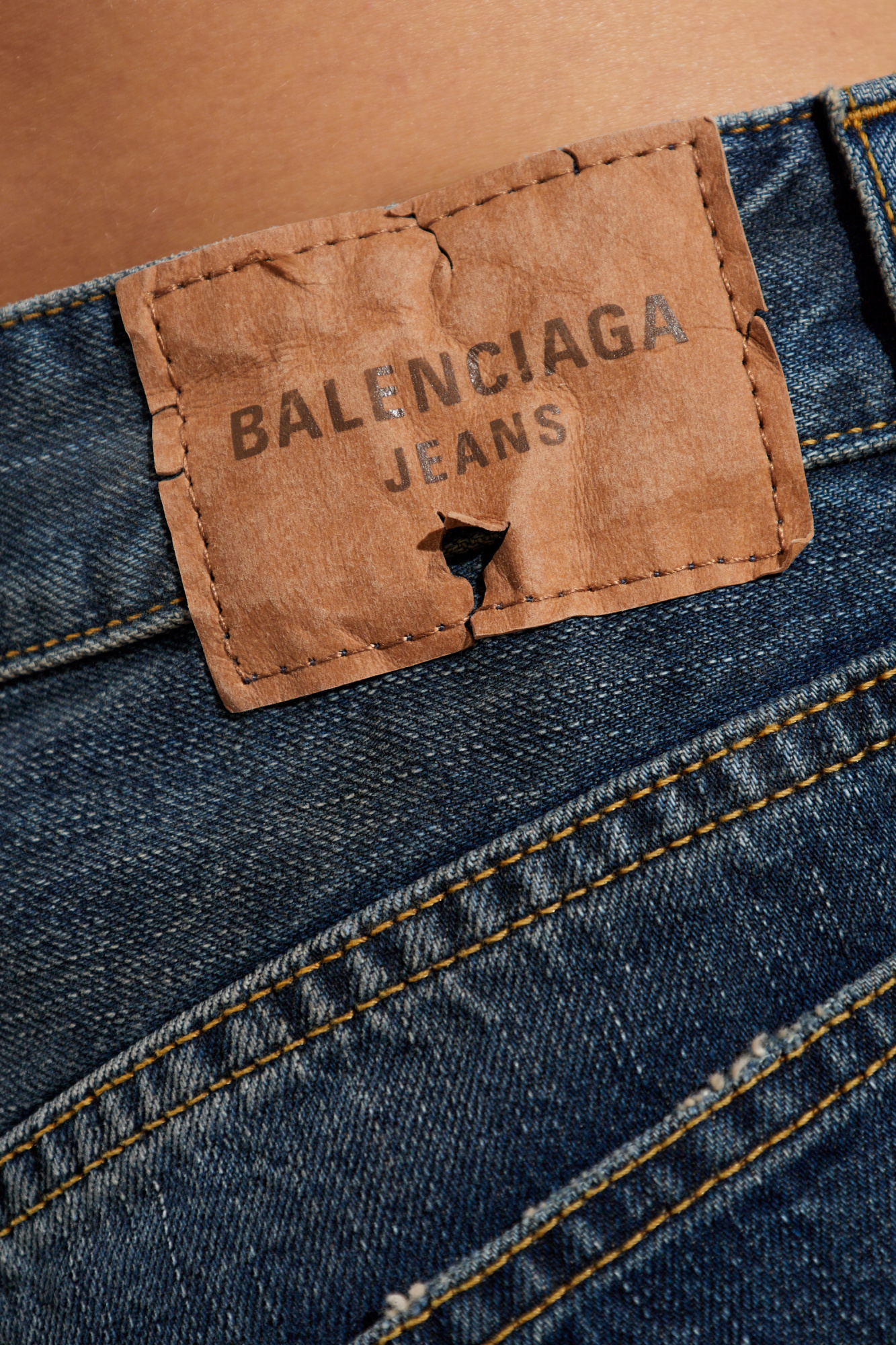 デニム・ジーパン BALENCIAGA JEANS (824300TSW71) Balenciaga Wide-leg jeans | Women's Clothing | Vitkac